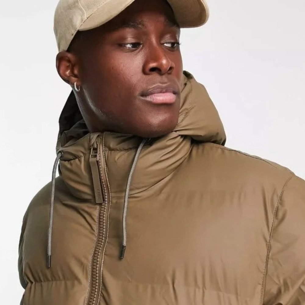 RAINS Puffer Jacket - Wood (New)